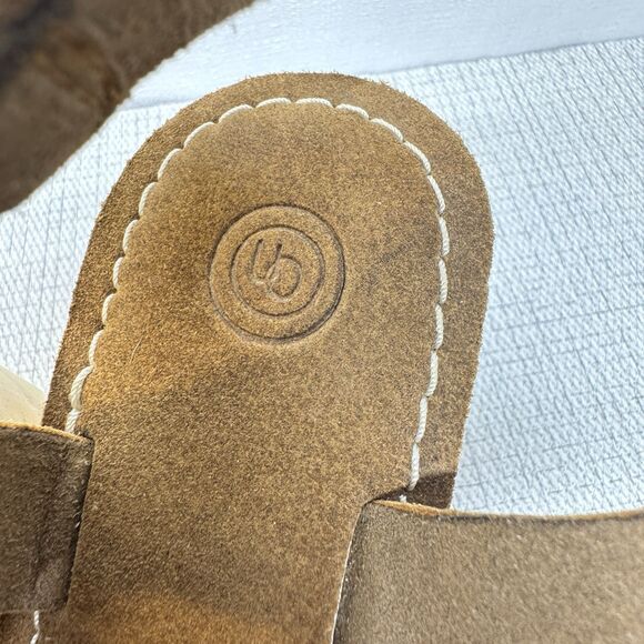 URBAN OUTFITTERS Tan Leather Wooden Platform Heel Rita Boho Clogs‎ 9 NWOB - Picture 8 of 13